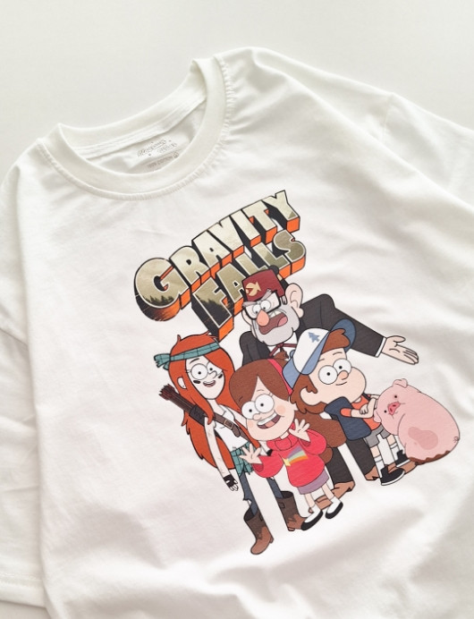 تیشرت طرح آبشار جاذبه (Gravity falls)