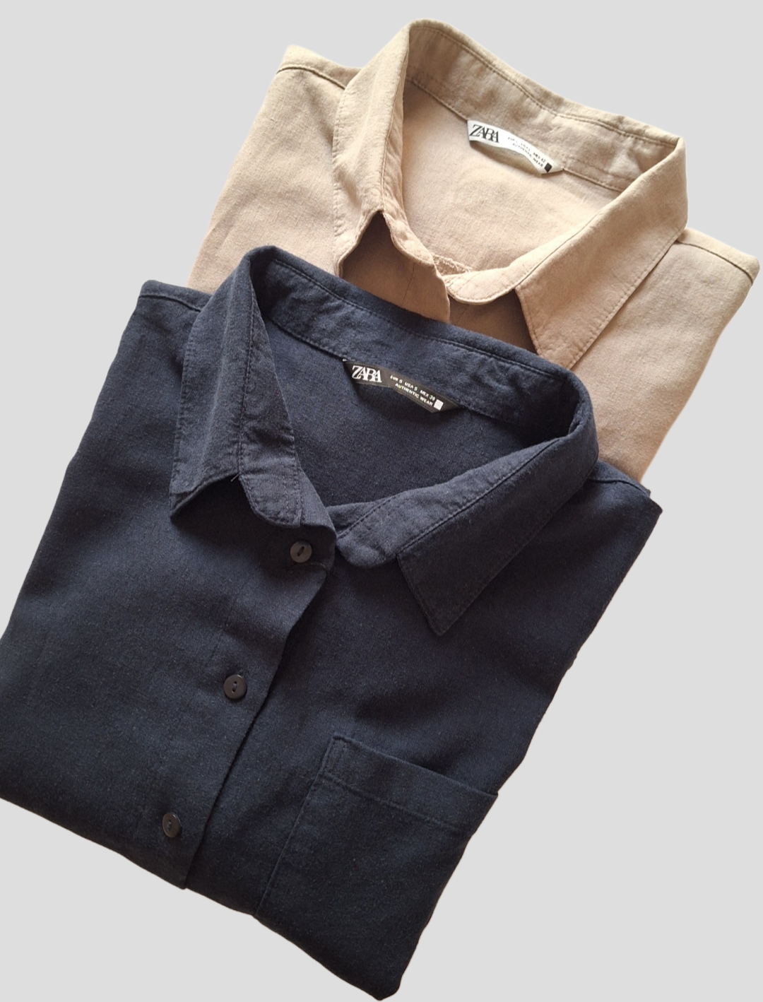 شومیز لینن زارا